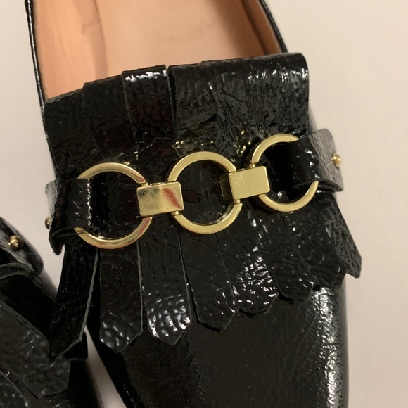 Kate Spade Black Leather Loafers - Picture 10 of 10